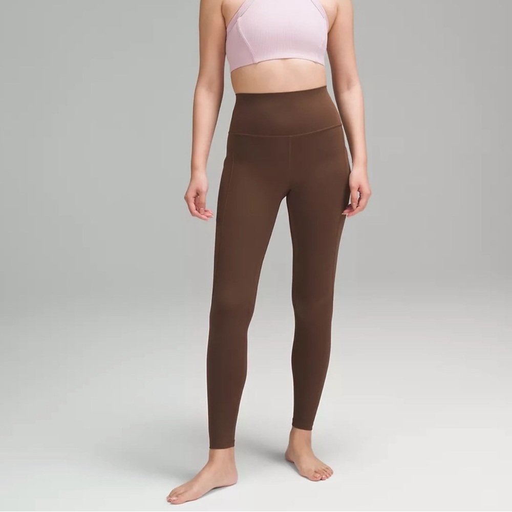 lululemon Align High-Rise Pant with Pockets 25" Java Size 4